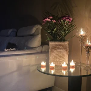 Natural Black Basket in Jute #17